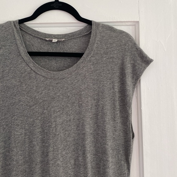 Aritzia | Grey Stretchy Jersey Dress S - Picture 2 of 7